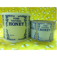Blue Pure Natural Honey Label